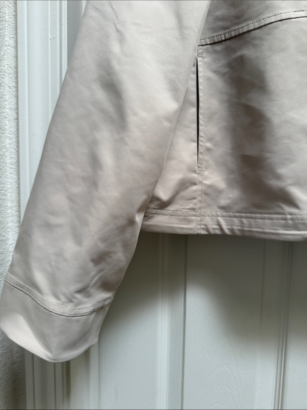 lululemon Twill Collored Jacket Tan water repellent size XL - Picture 5 of 16
